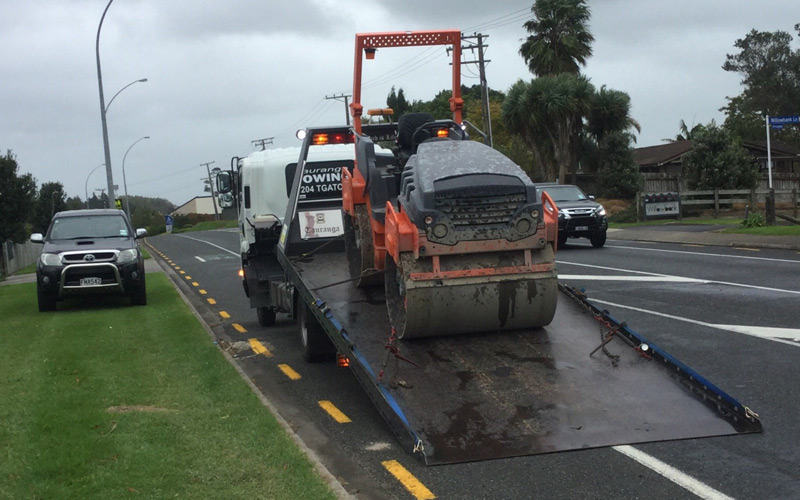 heavy machinery transport